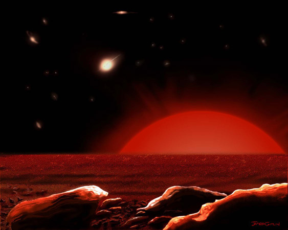 Earth's Final Sunset Predicted